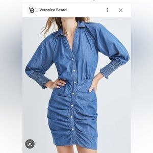 Veronica Beard Allie Dress Yale Blue